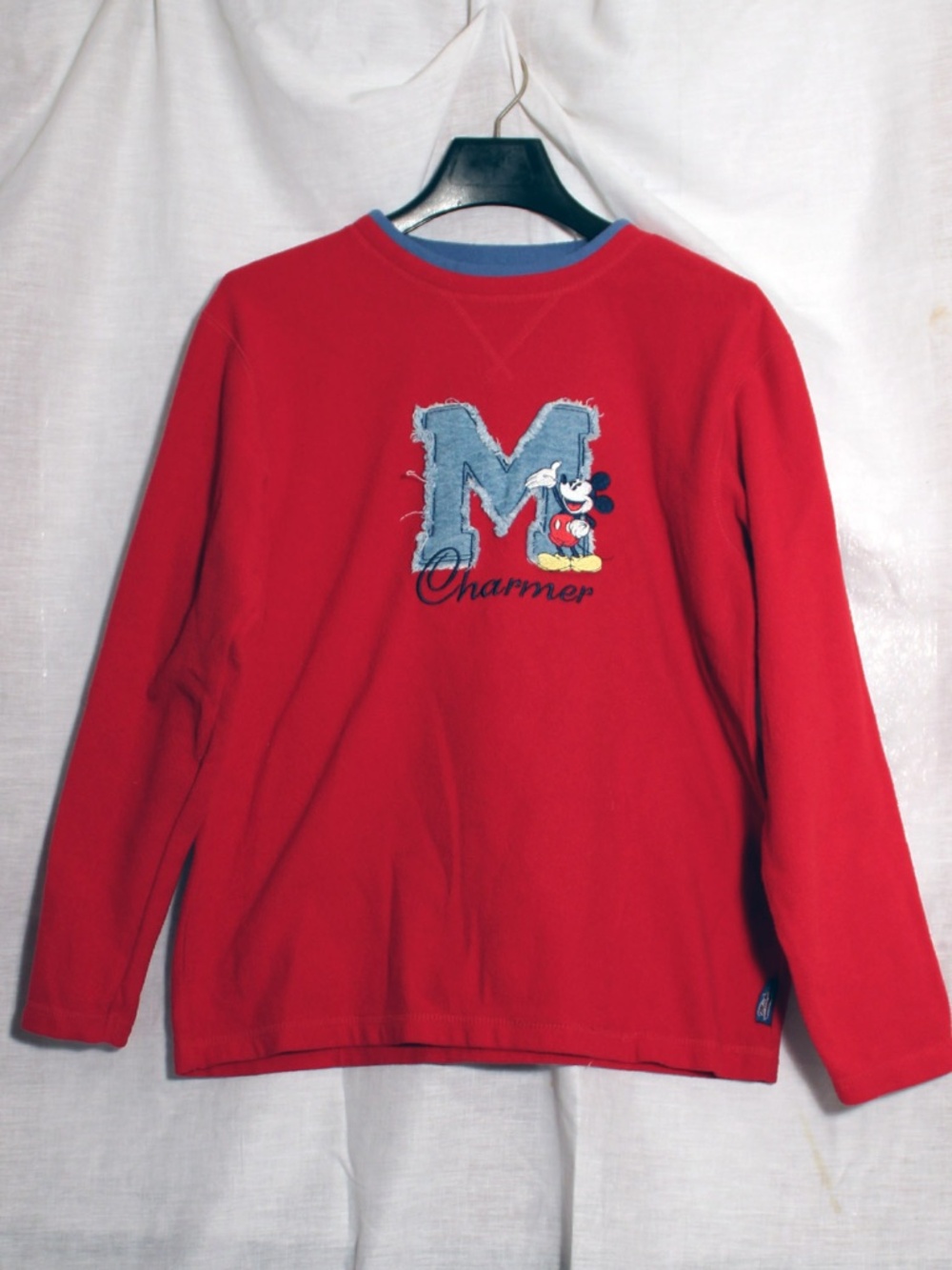 VTG- 90s Disney Mickey Mouse fleece sweatshirt